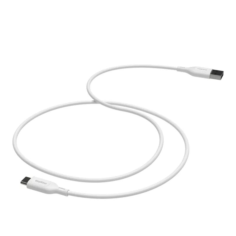 mophie essentials latauskaapeli | 1M USB-kaapeli USB 2.0 USB A USB C valkoinen
