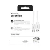 mophie essentials latauskaapeli | 1M USB-kaapeli USB 2.0 USB A USB C valkoinen