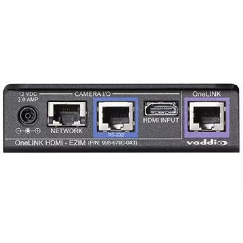 Vaddio OneLINK HDMI AV-lähetin ja -vastaanotin musta