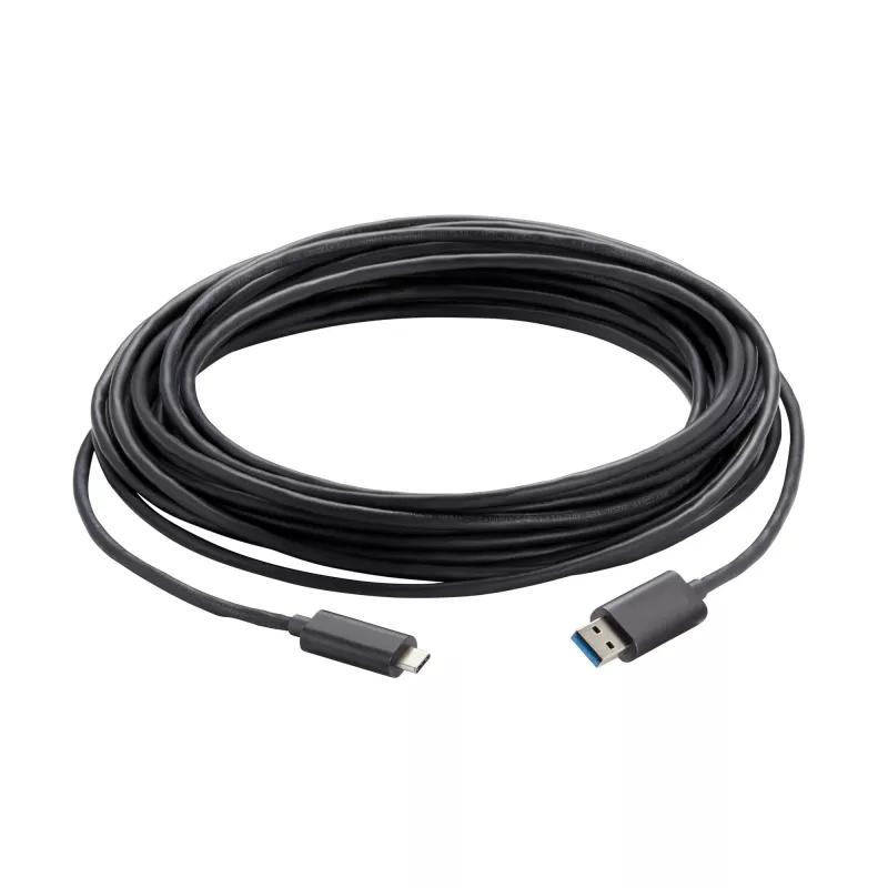 Vaddio 440-1007-008 USB-kaapeli USB 3.2 Gen 2 (3.1 Gen 2) 8 m USB C USB A musta