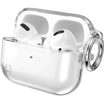 Speck Presidio Perfect Clear Apple Airpods Pro läpinäkyvä – Microban