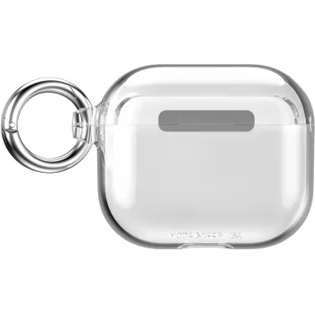 Speck Presidio Clear Apple Airpods (3. sukupolvi) läpinäkyvä, kotelo, polykarbonaatti (PC), silikoni, termoplastinen polyuretaani (TPU), läpinäkyvä