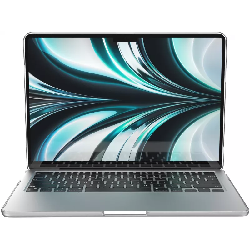 Speck SmartShell MacBook Air 13 M2 (2022) Clear, kovakuorinen kotelo, 33 cm (13