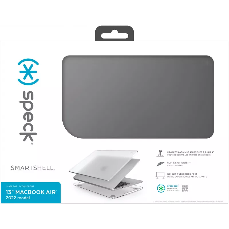 Speck SmartShell MacBook Air 13 M2 (2022) Obsidian, kovakuorinen kotelo, 33 cm (13