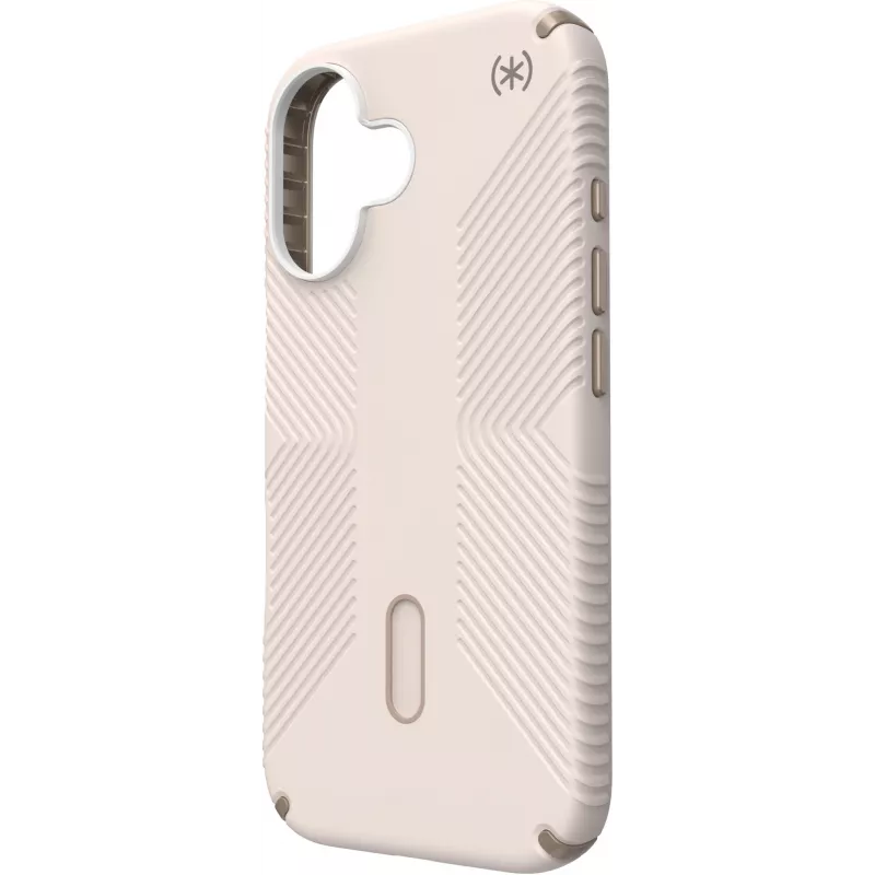 Speck Presidio2 Grip + ClickLock Apple iPhone 16 Bleached Bone – Microban