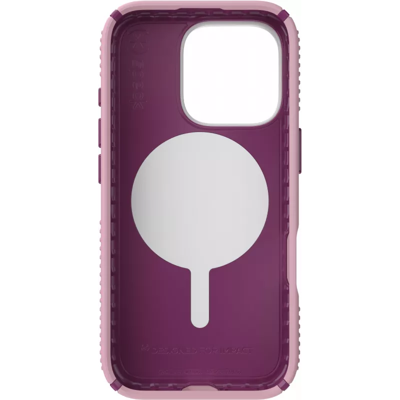 Speck Presidio2 Grip + ClickLock Apple iPhone 16 Pro Wednesday Pink – Microban