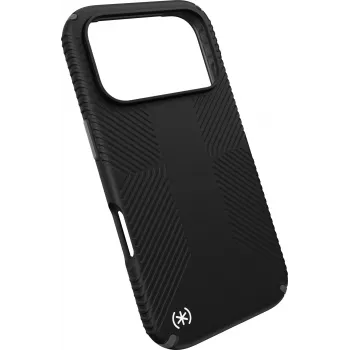 Speck Presidio2 Grip + MS Apple iPhone 17 Pro musta – Microban