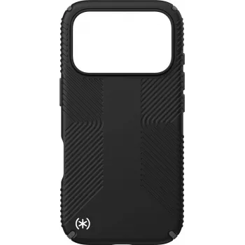 Speck Presidio2 Grip + MS Apple iPhone 17 Pro musta – Microban