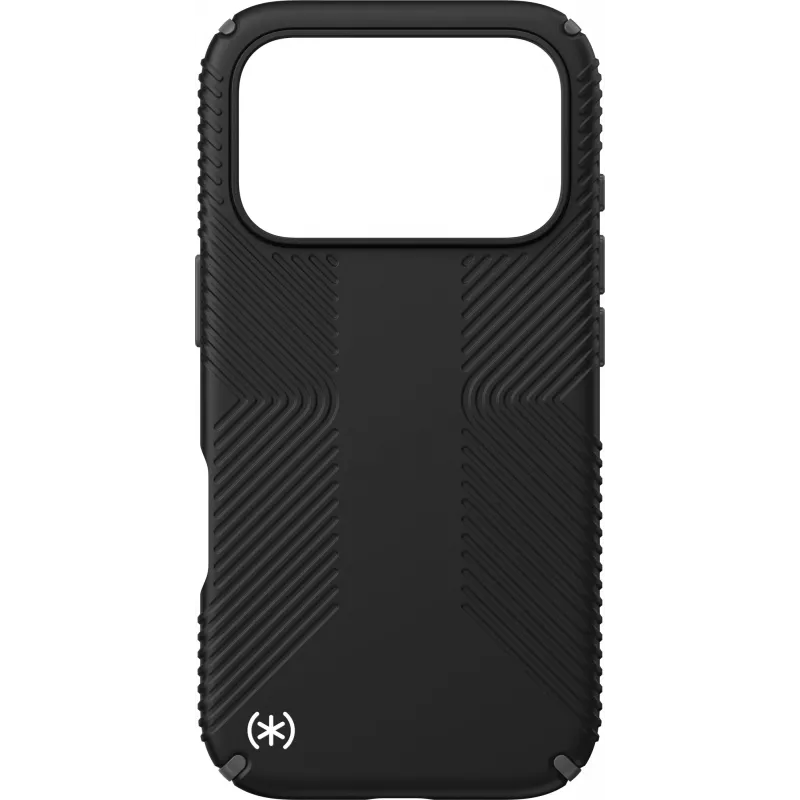 Speck Presidio2 Grip + MS Apple iPhone 17 Pro musta – Microban
