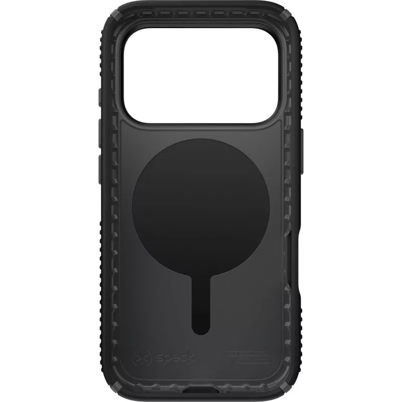 Speck Presidio2 Grip + MS Apple iPhone 17 Pro musta – Microban
