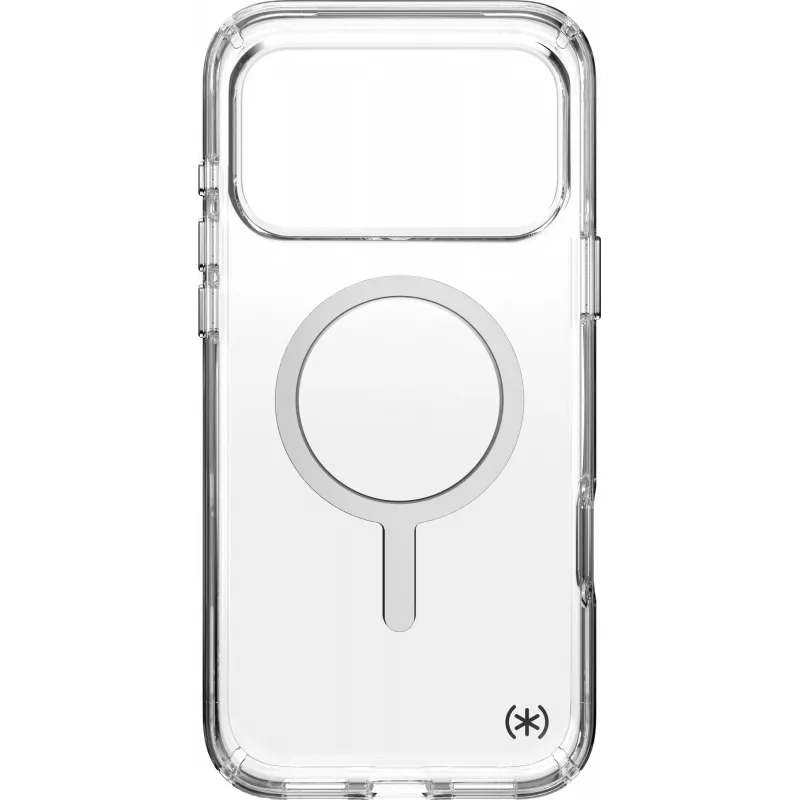 Speck Presidio Perfect Clear -kotelo MagSafe iP 17 Pro Max