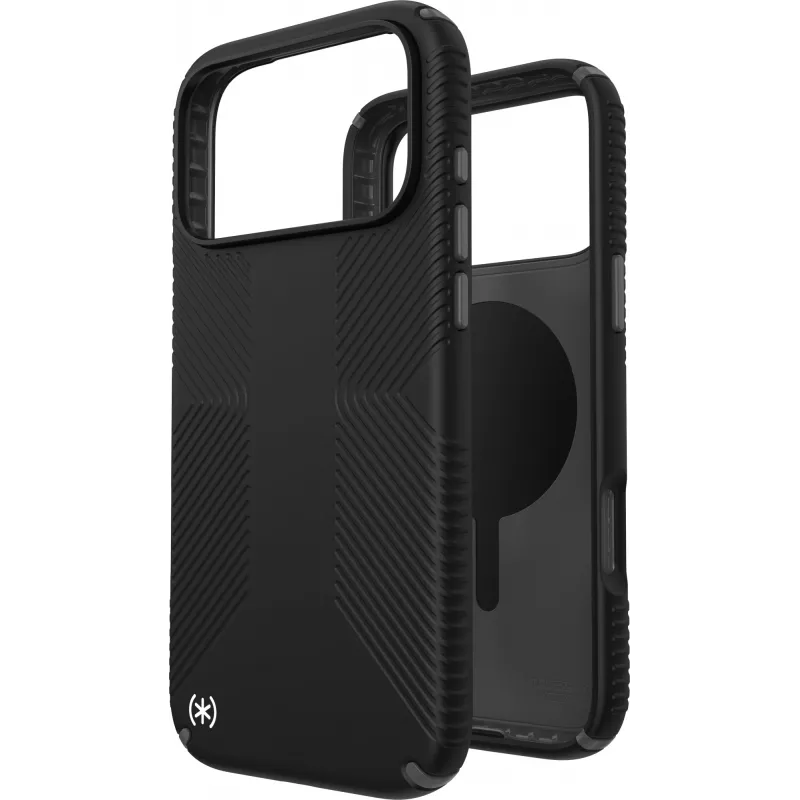 Speck Presidio2 Grip + MS Apple iPhone 17 Pro Max musta - Microban