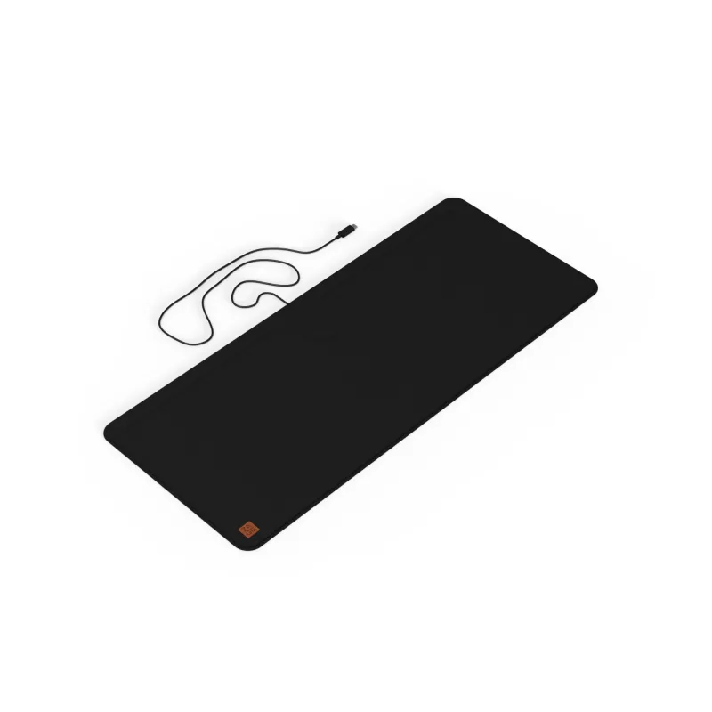 ZAGG Wireless Charging Desk Mat musta