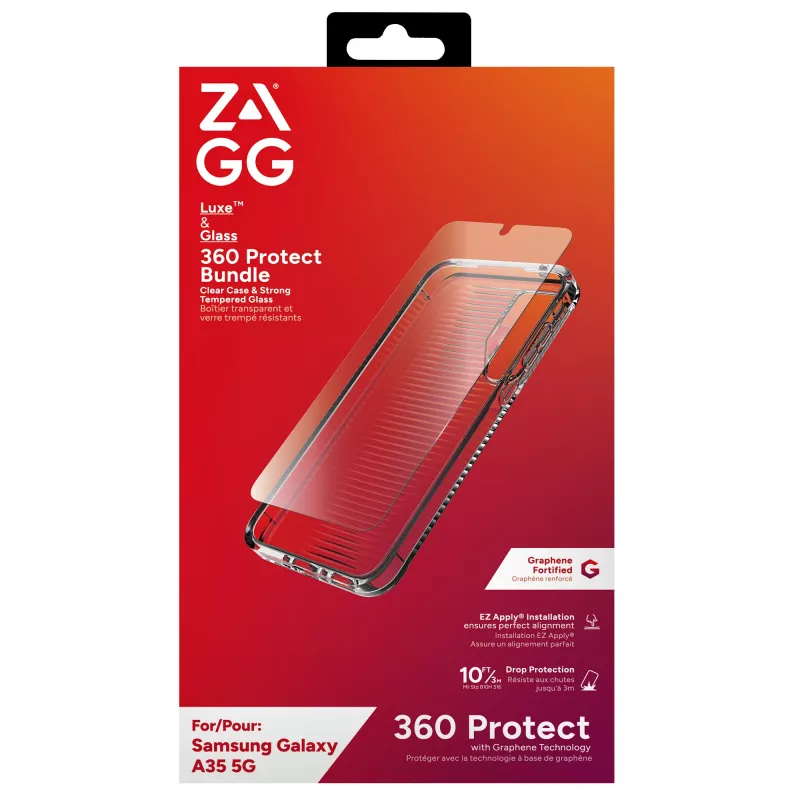 ZAGG Luxe & Glass 360 puhelinkotelo 16,8 cm (6,6