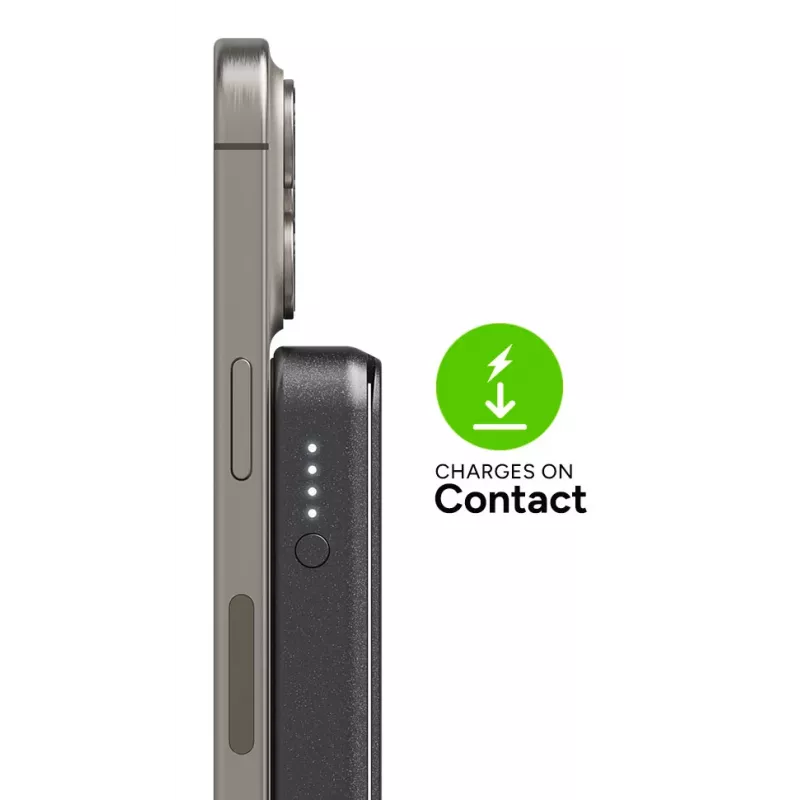 mophie Snap+ Powerstation 10000 mAh langaton lataus musta