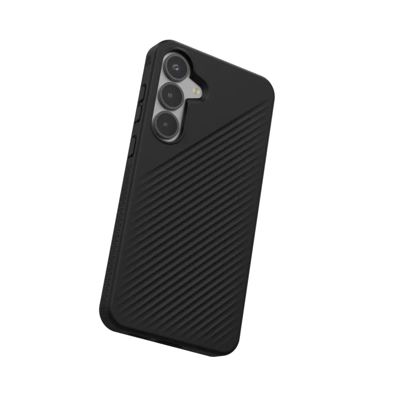 ZAGG Luxe Samsung Galaxy S25+ musta, suojakotelo, Samsung, Galaxy S25+, 17 cm (6,7