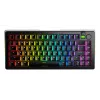 Glorious Gaming GMMK 3 PRO 75% Prebuilt Wireless musta - US, johdollinen & johdoton, USB + RF Wireless + Bluetooth, mekaaninen, QWERTY, RGB LED, musta