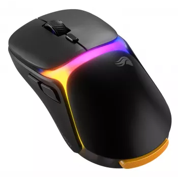 Glorious Gaming Model O3 Wireless -pelihiiri – InfinitePlay vaihdettava akkujärjestelmä, 8k Polling, optiset kytkimet 130 miljoonalla klikkauksella, ultrakevyt 66 g, optinen 30K-DP-anturi, RGB – musta