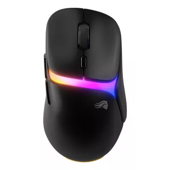 Glorious Gaming Model D3 Wireless -pelihiiri – InfinitePlay vaihtoakkujärjestelmä, 8k Polling, optiset kytkimet 130M klikkauksella, ultrakevyt 69g, optinen 30K-DP-anturi, RGB – musta