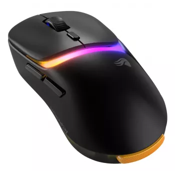 Glorious Gaming Model D3 Wireless -pelihiiri – InfinitePlay vaihtoakkujärjestelmä, 8k Polling, optiset kytkimet 130M klikkauksella, ultrakevyt 69g, optinen 30K-DP-anturi, RGB – musta