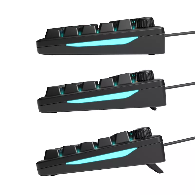 Glorious Gaming GMBK 75% -näppäimistö USB QWERTY US-englanti musta