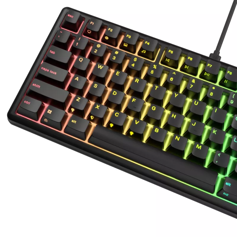 Glorious Gaming GMBK 75% -näppäimistö USB QWERTY US-englanti musta