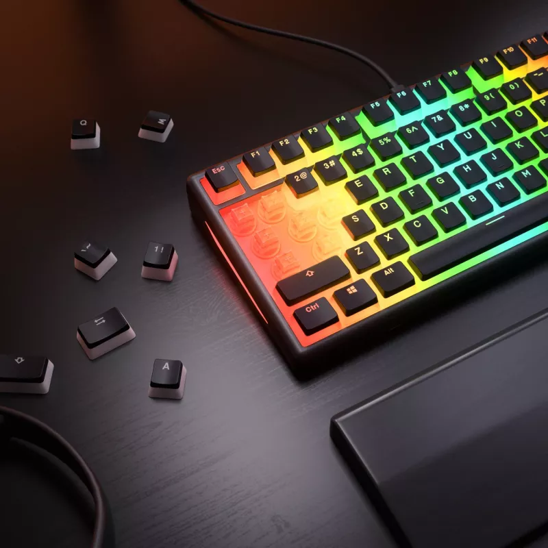 Glorious Gaming GMBK 75% -näppäimistö USB QWERTY US-englanti musta