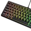 Glorious Gaming GMBK 75% -näppäimistö USB AZERTY ranska musta