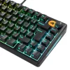 Glorious Gaming GMBK 75% -näppäimistö USB AZERTY ranska musta