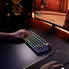 Glorious Gaming GMBK 75% -näppäimistö USB AZERTY ranska musta