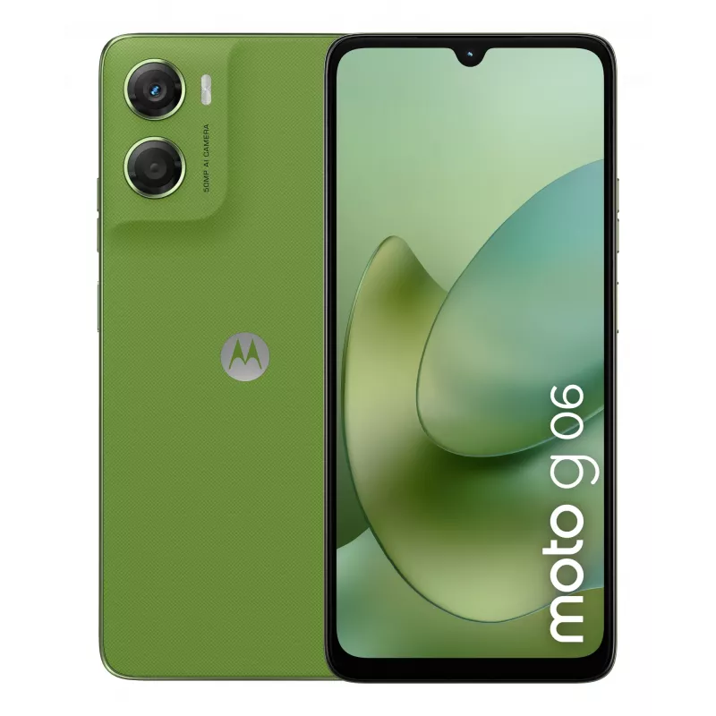 Motorola moto g06 17,5 cm (6,88 inch) Dual SIM Android 15 4G USB Type-C 4 GB 64 GB 5200 mAh vihreä