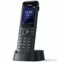 IP-puhelin Yealink AX83H musta TFT-näytöllä ja Wi‑Fi