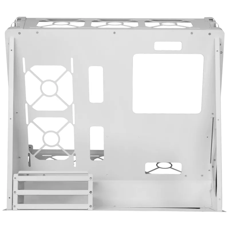 Mars Gaming MCB valkoinen PC-pelikotelo ATX-XL Custom Premium Edition modulaarinen kaksikammiorakenne