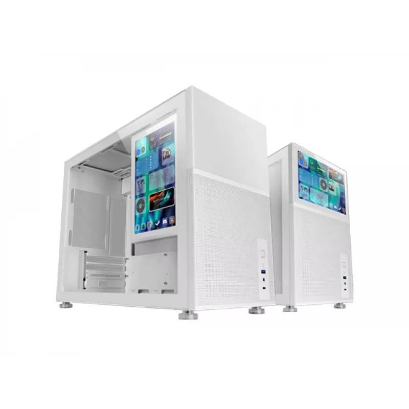 Mars Gaming MC-LCD minitorni musta valkoinen
