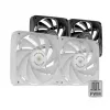 Mars Gaming MF-NCLX2W tietokonekotelon tuuletin 12 cm valkoinen 2 kpl