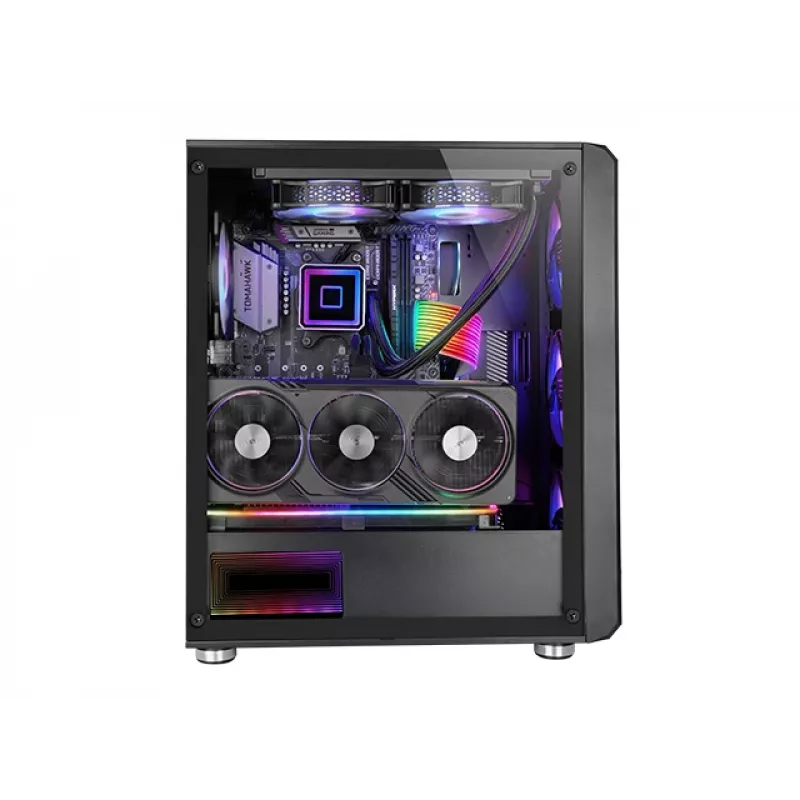 Mars Gaming MC-VAULT tietokonekotelo Midi Tower musta