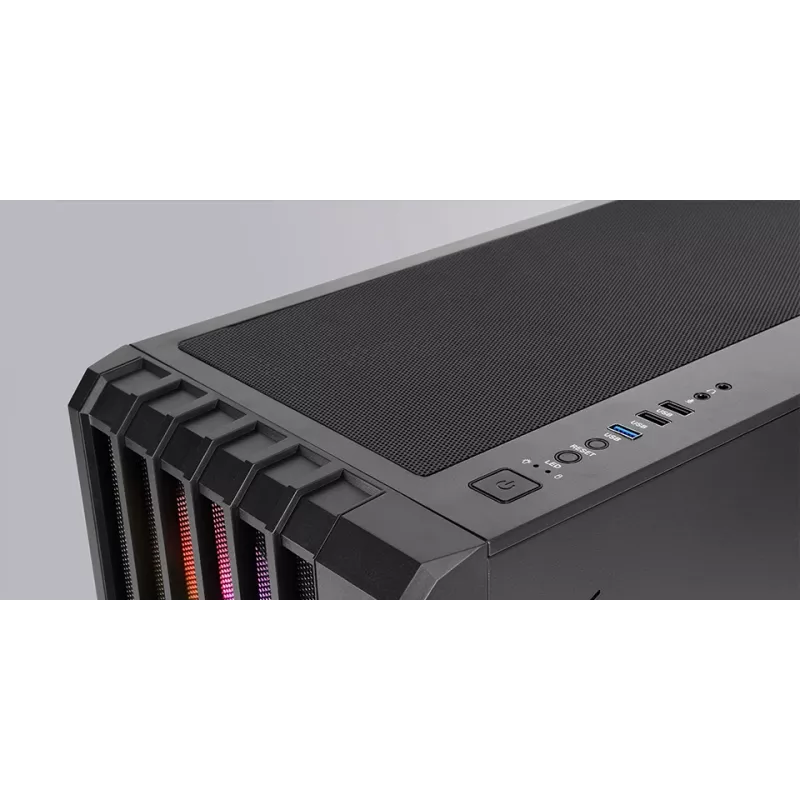 Mars Gaming MC-VAULT tietokonekotelo Midi Tower musta