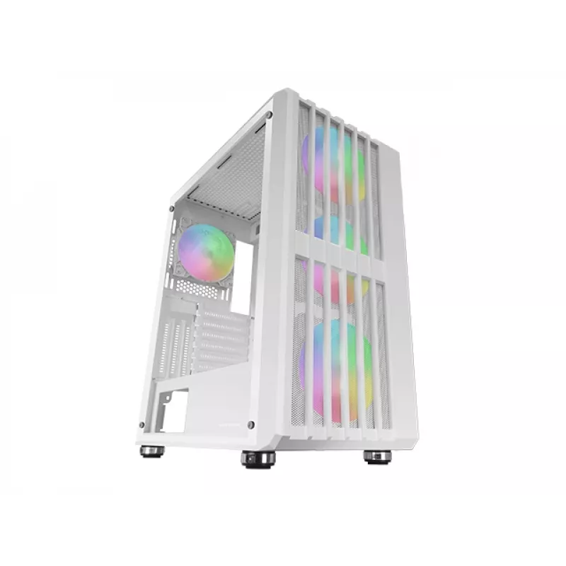 Mars Gaming MC-VAULTW tietokonekotelo Midi Tower valkoinen