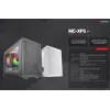 Tietokonekotelo Mars Gaming MCXPSW mATX valkoinen