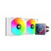 Mars Gaming ML-VISIONPRO240W prosessori all-in-one-nestekühler 12 cm valkoinen 1 kpl