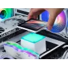Mars Gaming ML-VISIONPRO240W prosessori all-in-one-nestekühler 12 cm valkoinen 1 kpl