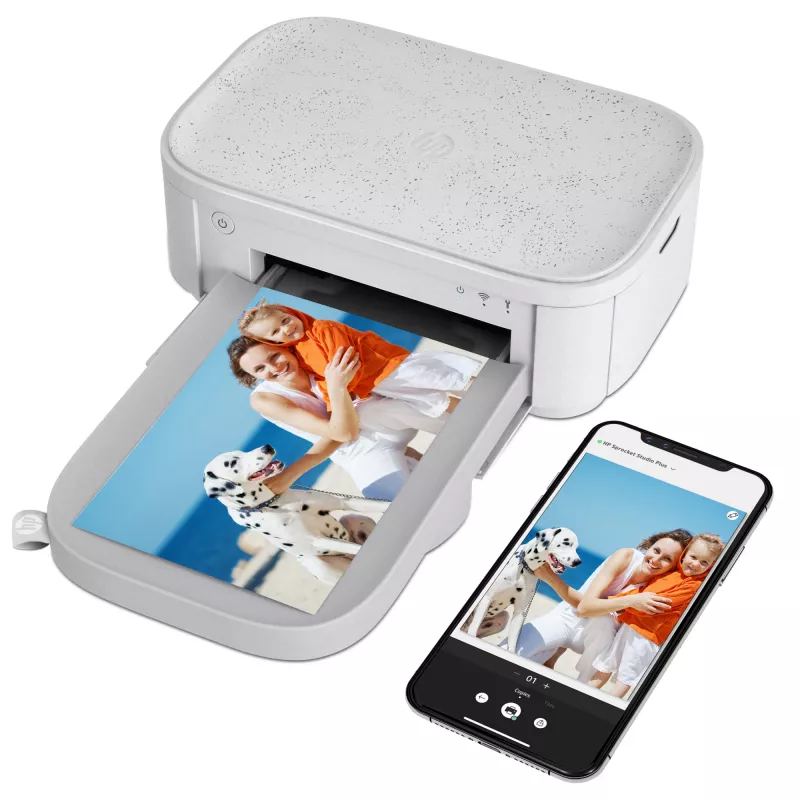HP Sprocket Studio Plus valokuvatulostin värjäyssubstraatio 300 x 300 DPI 4 inch x 6 inch (10x15 cm) WLAN