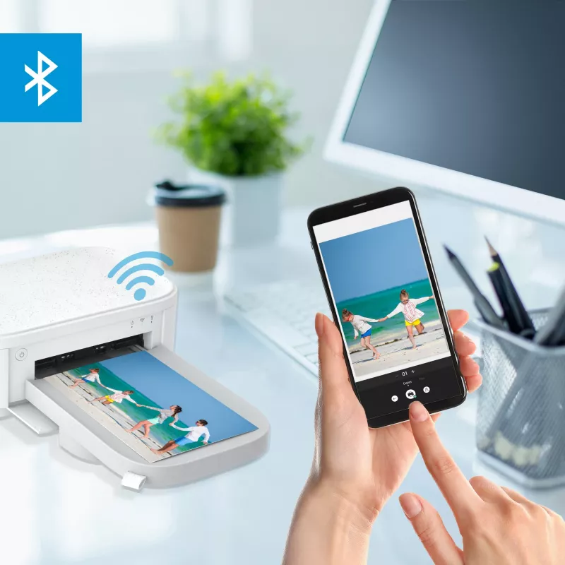 HP Sprocket Studio Plus valokuvatulostin värjäyssubstraatio 300 x 300 DPI 4 inch x 6 inch (10x15 cm) WLAN
