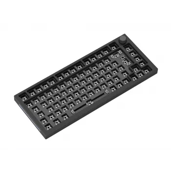 Näppäimistö-barebone GLORIOUS GMMK Pro — 75% alumiinikotelo, musta, 332×135×32 mm, 1,5 kg