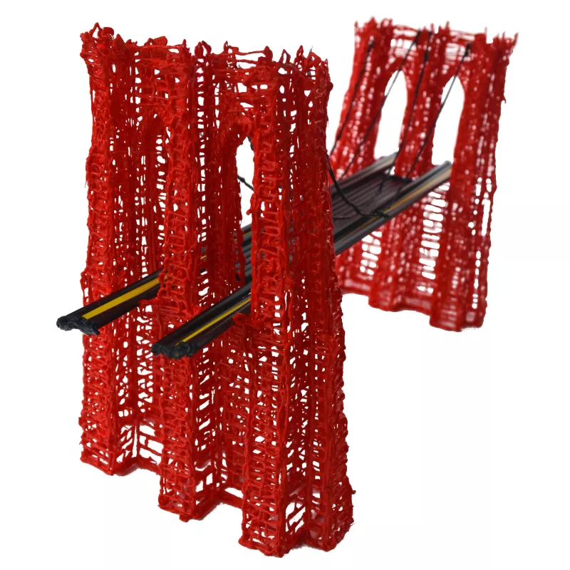 3Doodler muovi 3D-tulostusmateriaali FLX04-RED 3 mm punainen