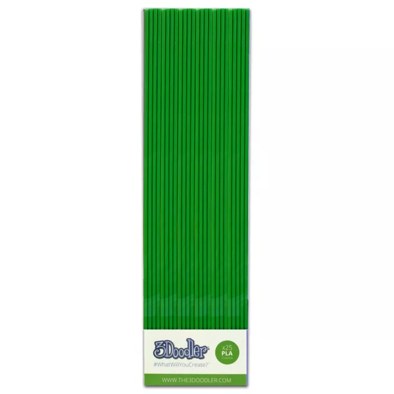 3D-tulostusmateriaali 3Doodler PL03-GRAS polymaitohappo PLA vihreä 2 g