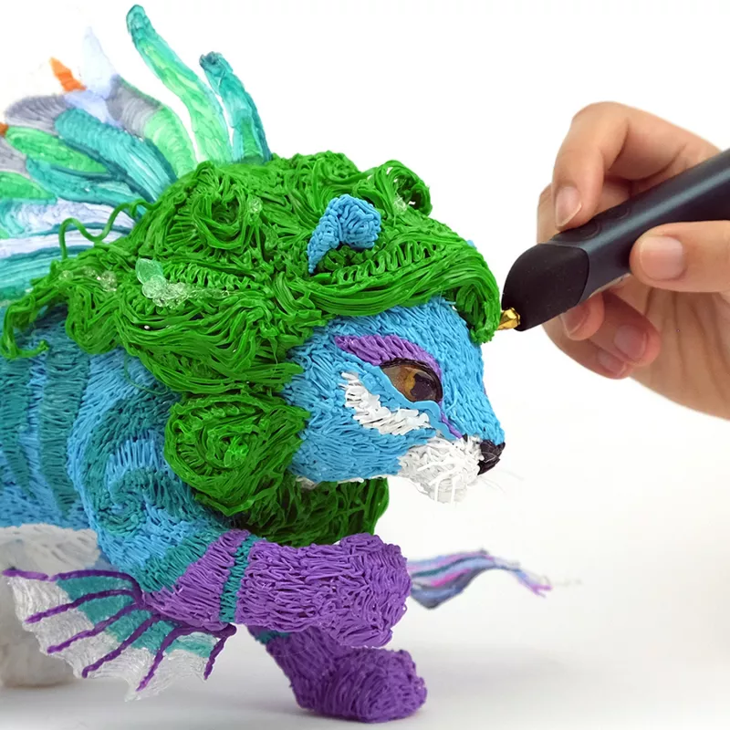 3Doodler PL06-SNOW 3D-tulostusmateriaali polymaitohappo (PLA) valkoinen 2 g