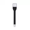 ITEC USB-C - DisplayPort -sovitin i-tec USB-C ohut DP -sovitin 4K/60 Hz, 0,11 m kaapeli, musta
