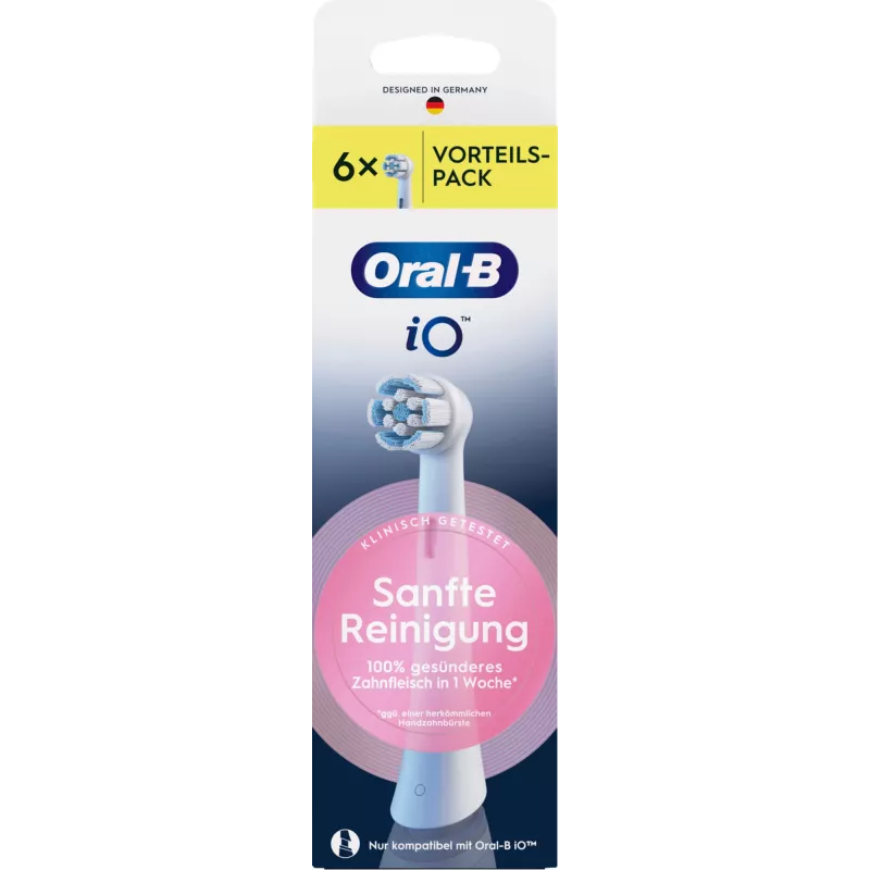 Oral-B harjaspää 6 kpl valkoinen