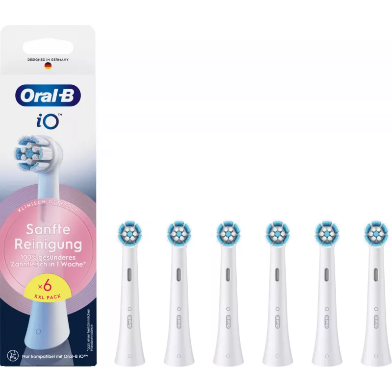 Oral-B harjaspää 6 kpl valkoinen
